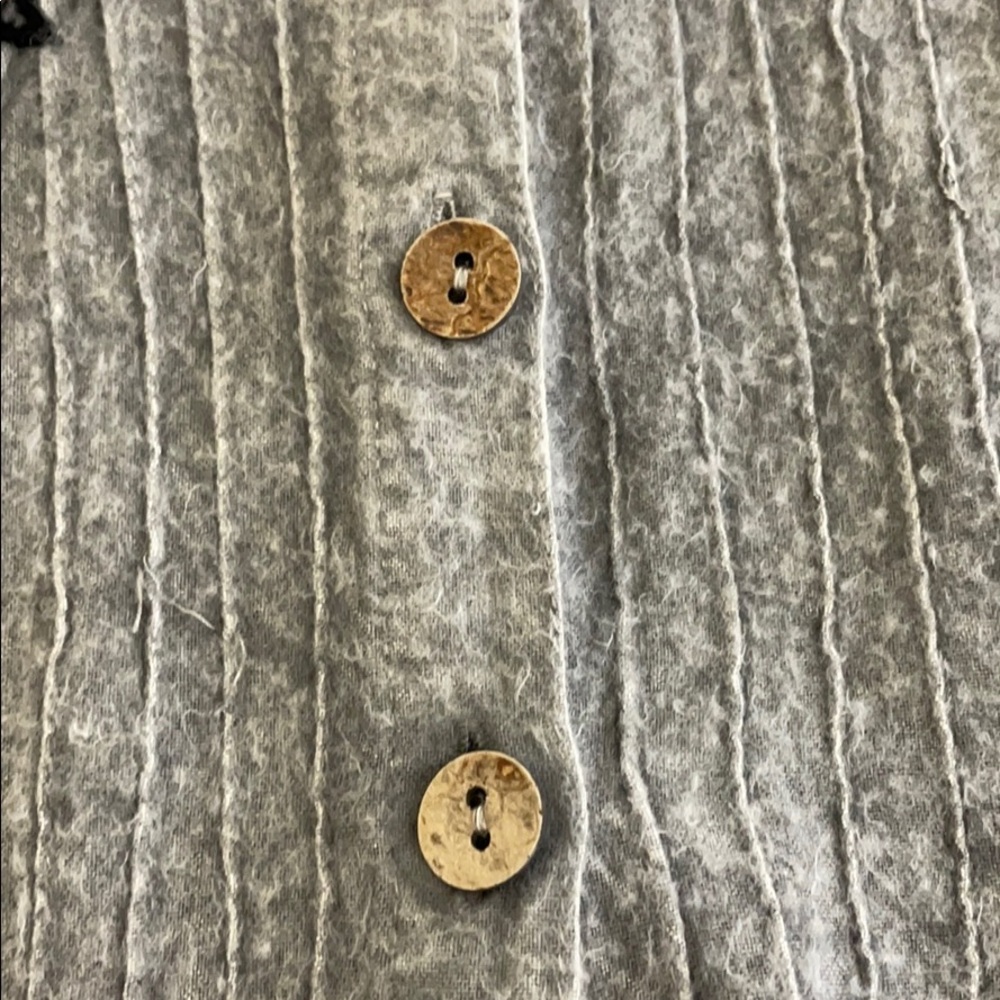 Sacred Threads Crop Patchwork Boho Lagenlook Top - image 8